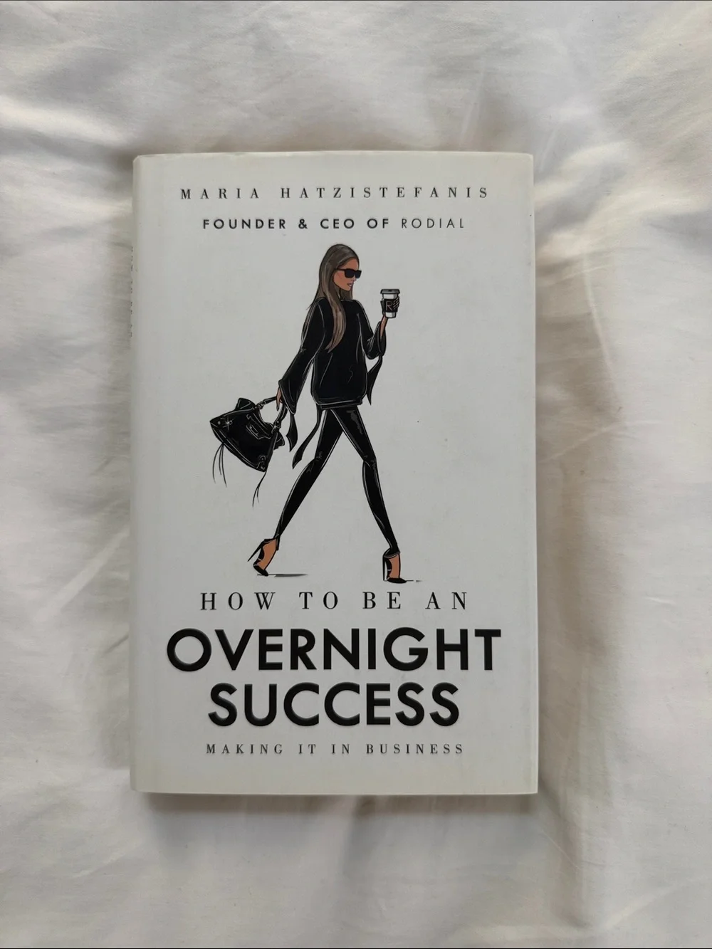 How to Be an Overnight Success - White Decorative Book